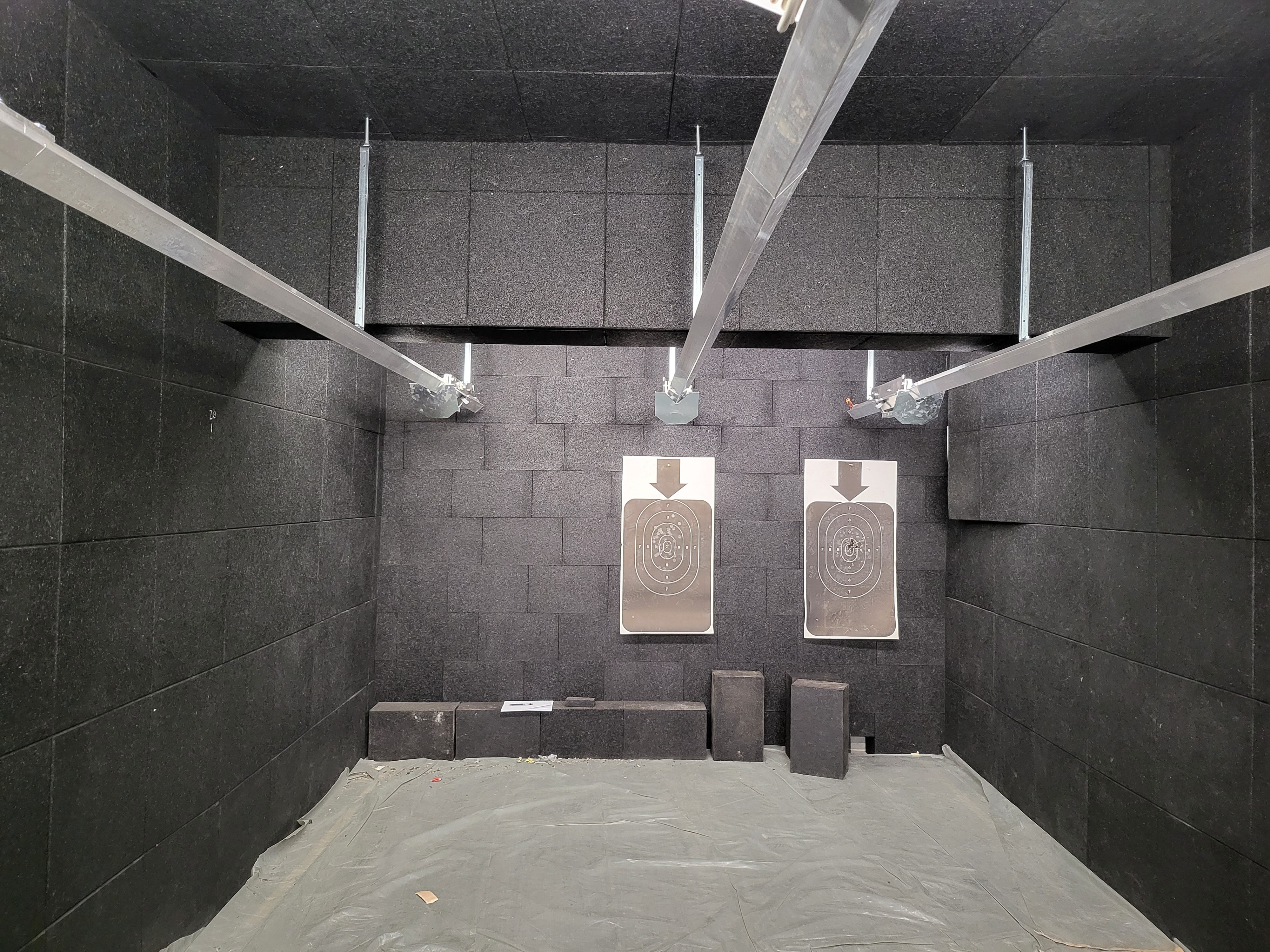 Spieth V-Rail Retrieval Target System, Shooting Range